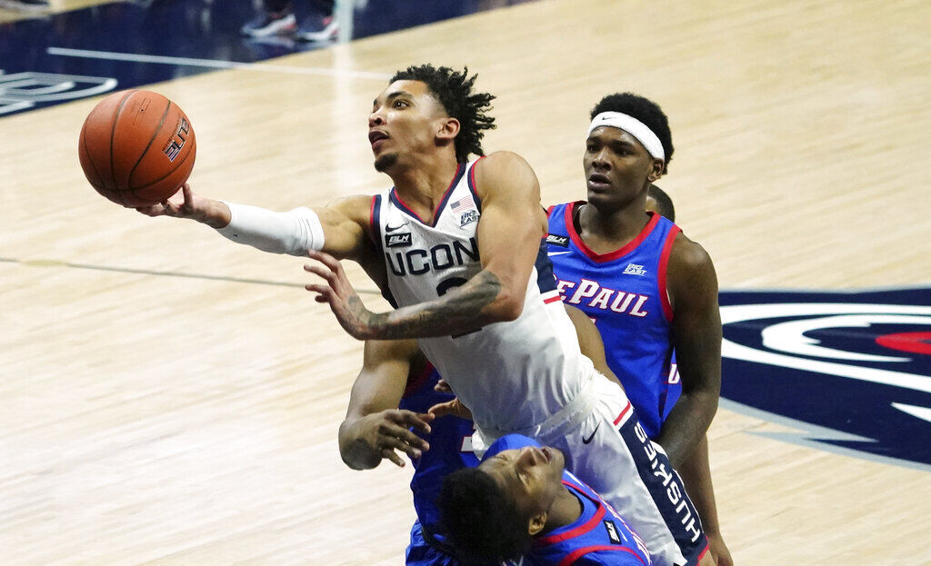 6. Oklahoma City: James Bouknight, G, 6-5, 190, Connecticut